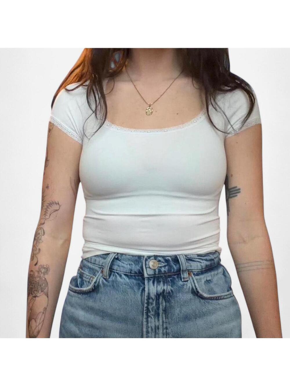 Wild Fable Women's White Shirt